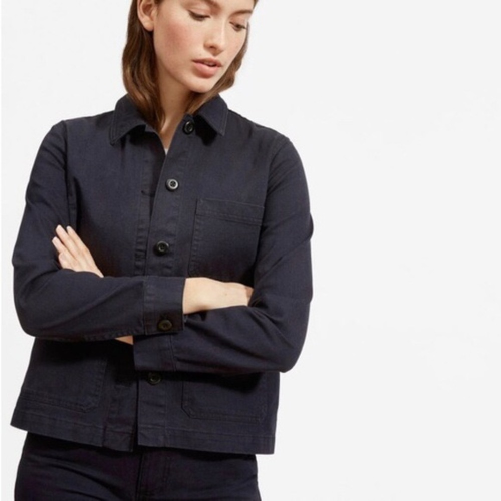ISO Everlane Chore Jacket in Black Size Small